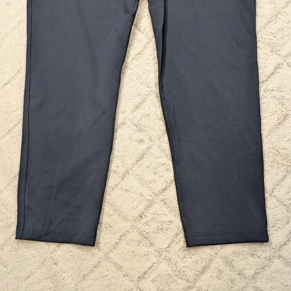 Babaton The Group Pants Womens L Blue Navy High Rise Sweat Wicking Weekender - Picture 3 of 9
